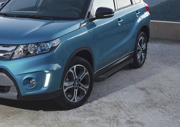 Boční nášlapy Suzuki Vitara 2015-up Black 173cm