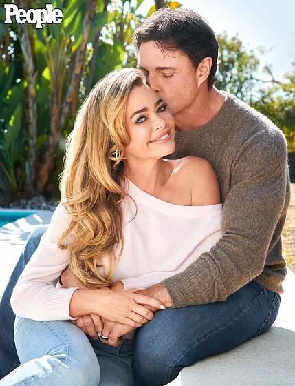 Denise Richards shot at a location home in Beverly Hills, CA on 2/1/2025.