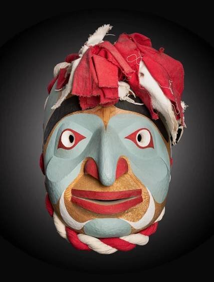 "Fool (Noohlmahl) Mask" by Beau Dick — Waddingtons.ca