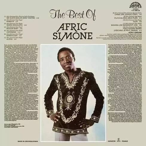 📙 The Best Of Afric Simone - Afric Simone (1984, Supraphon)