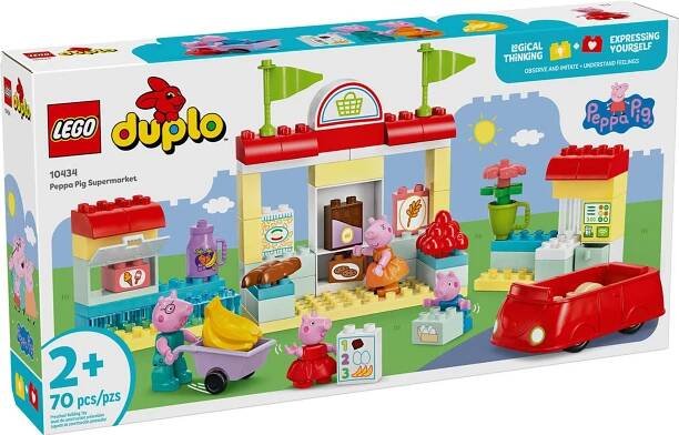 LEGO DUPLO Prasátko Peppa Pig a supermarket 10434 STAVEBNICE od 1 653 Kč - NajduZboží.cz