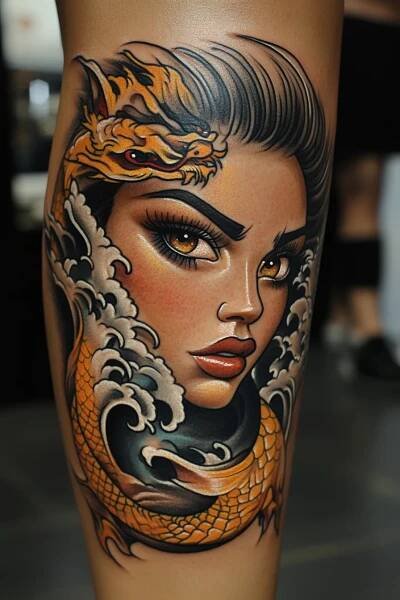 Mysterious Hannya Tattoo Artistry - Flash Your Tat - Tattoo Design Inspiration