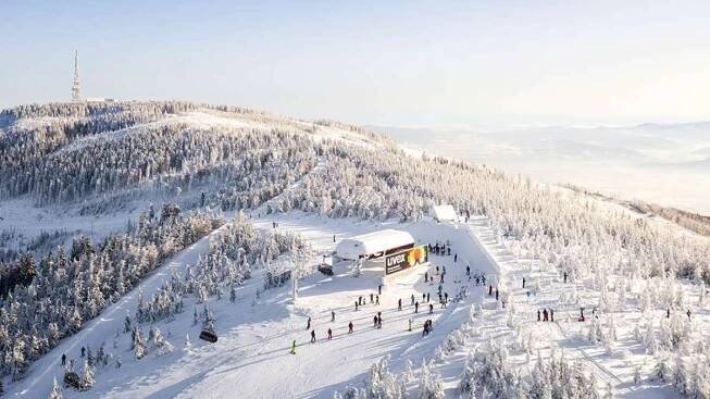 Lyžařské středisko Szczyrk: mapa, lyžařská škola, skipasy