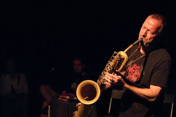 Foto: Mats Gustafsson & Erwan Keravec, Punctum, 25. 9. 2024