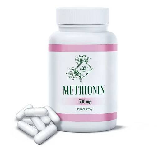 VAKOS Methionin 500 mg 100 kapslí