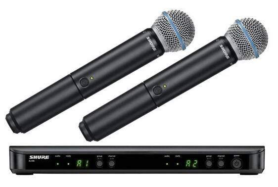 SHURE BLX288E/B58 K3E
