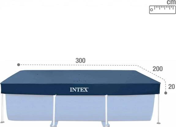 Intex Krycí plachta na bazén 300 x 200 cm 28038