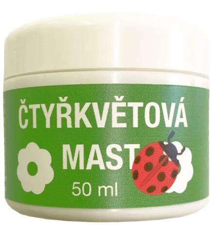 Čtyřkvětová mast pro děti