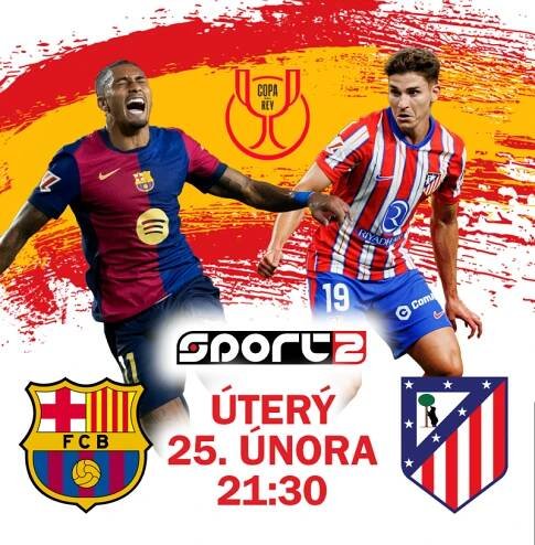 Real Madrid a Barcelona v semifinále španělského poháru na Sport1 a Sport2
