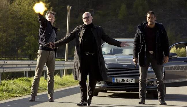 Harter Brocken - Die Kronzeugin - Z filmu - Stephan Grossmann, Johannes Krisch, Michael Klammer
