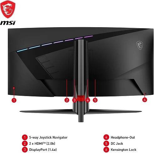 34" MSI MAG 345CQR