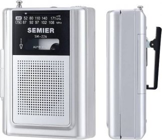 Semier Portable Retro Walkman Cassette Player.