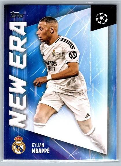 2024-2025 Topps UCC Uefa Flagship New Era Kylian Mbappe Real Madrid
