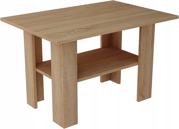 Konferenční stolek SONOMA L1 87x60x55 cm s policí ROB