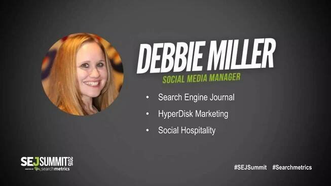• Search Engine Journal
• HyperDisk Marketing
• Social Hospitality
#SEJSummit #Searchmetrics
 