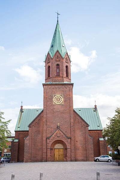 Church in Silkeborg, Denmark
