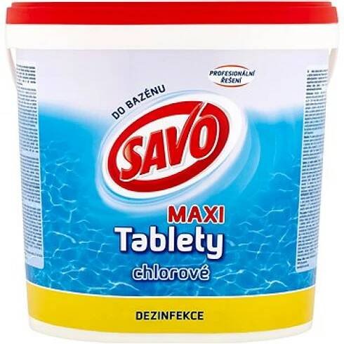SAVO Chlorové tablety MAXI 4,6 kg