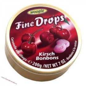 Woogie Fine drops Cherry bonbons  200g