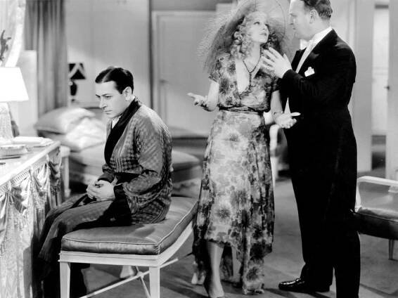 BOLERO, George Raft, Sally Rand, William Frawley, 1934