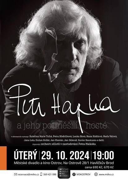 Petr Hapka a jeho potměšilí hosté Havlíčkův Brod. Akce Koncerty 