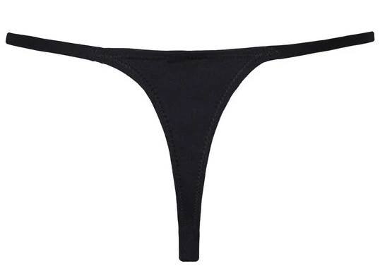 Hunkemöller Kalhotky string Stormi 301619 Černá