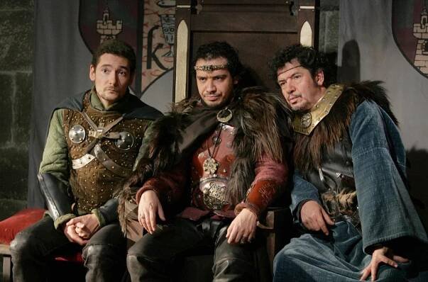 Kaamelott - Z filmu - Nicolas Gabion, Alexandre Astier, Lionnel Astier