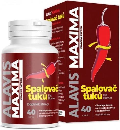 [RECENZE] ALAVIS MAXIMA Spalovač tuků 40 kapslí - Test a zkušenosti 2025
