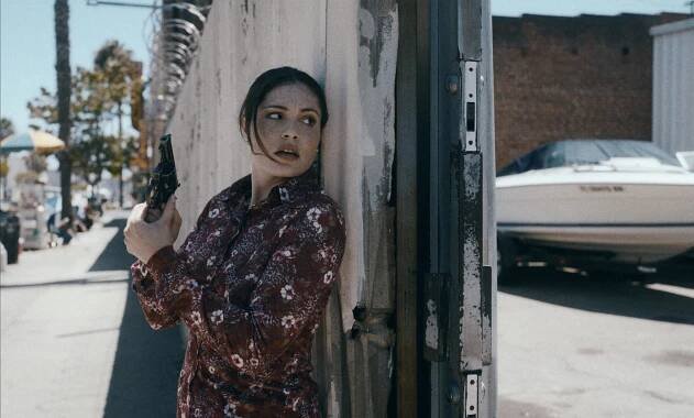 Juliana Aidén Martinez as June in episode 103 of Griselda.