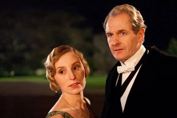 Panství Downton - Epizoda 1 - Z filmu - Laura Carmichael, Robert Bathurst
