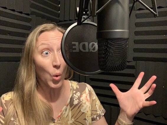 booth 2 | Sarah Kramer. Storytelling VO.