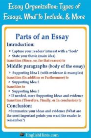 Learn about types of essays and essay organization (the parts of an essay and what's important for a good score) while reviewing key academic vocabulary. Best Essay Writing Service, Essay Writing Skills, Essay Writer, English Writing Skills, Writing Process, Writing Help, Expository Writing, Better Writing, Simple Essay