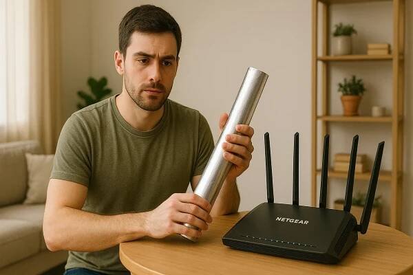 Zapomeňte na drahé Wi-Fi routery: tento trik s hliníkovou fólií uvede váš internet do „režimu bestie“ za pár centů | Městský