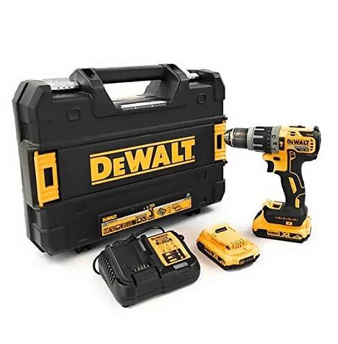 Rozbaleno Dewalt Baterie 1 kus, žlutá černá, DCD796D2 Bezdrátový QW 2Ah 5035048616215