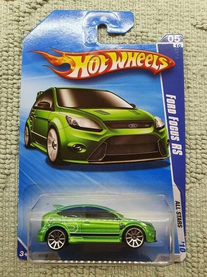 Hot Wheels (2010 #123) Ford Focus RS