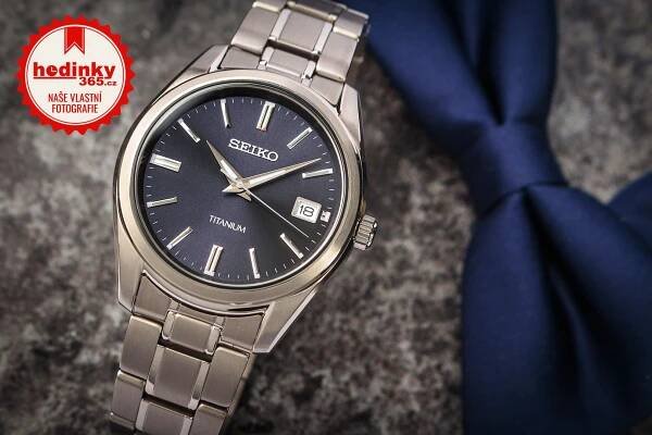 Seiko Quartz Titanium SUR373P1 | Hodinky-365.cz