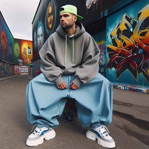 Oversized style men 90s: Návrat ikonického looku nové generace 1