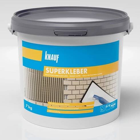 Knauf Lepidlo na obklady Superkleber šedé 7 kg