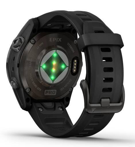 Garmin - Epix™ Pro (Gen 2) – Sapphire Edition | 42 mm Carbon Gray DLC Titanium / Black Band | Tovys.cz 