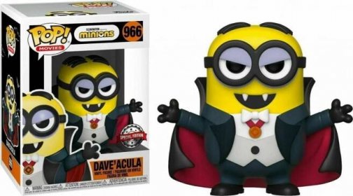 Funko POP! 966 Movies: Minions - Dave'acula Special Edition