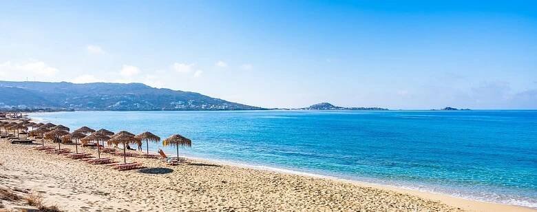 Pláž Plaka, Naxos