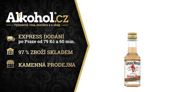Captain Morgan Spiced Gold 0,05l 35%