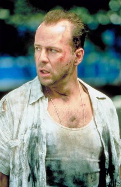 Bruce Willis in Die Hard: With A Vengeance, 1995