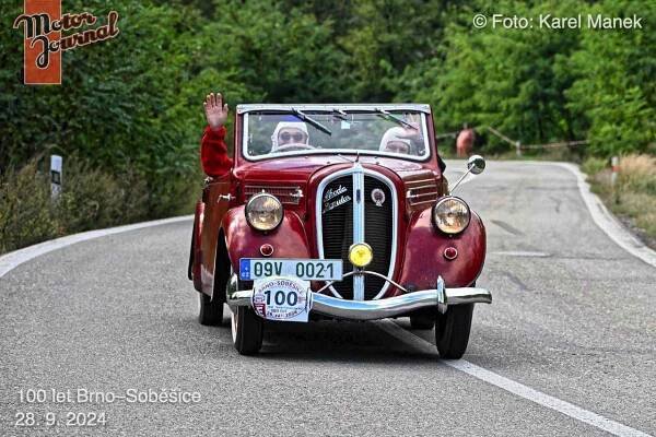 100 let Brno–Soběšice 2024 objektivem Karla Manka – Veteran Automoto Club Brno