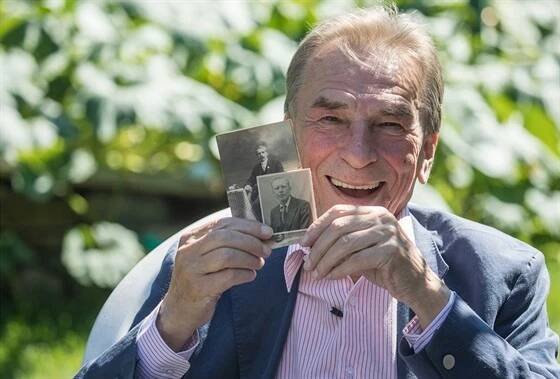 František Němec při natáčení dokumentu Život herce: František Němec