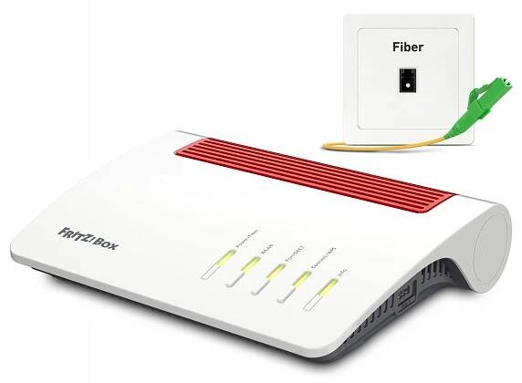 Box FRITZ! 5590 Fiber Edition Internation bezdrátový router