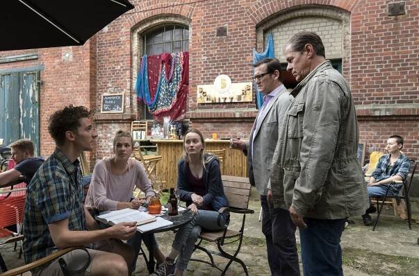 Vraždy na severu - Dunkle Wasser - Z filmu - Martin Bruchmann, Zsa Zsa Inci Bürkle, Ada Philine Stappenbeck, Ingo Naujoks, Sven Martinek