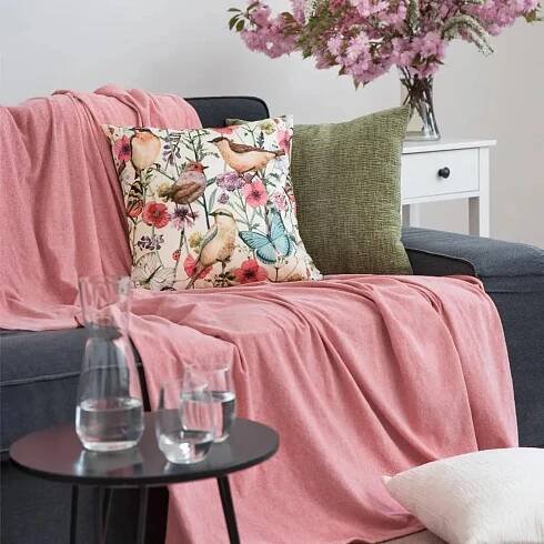 Dekoračný návlek ART vtáčiky | Bytový textil značky SCANquilt®