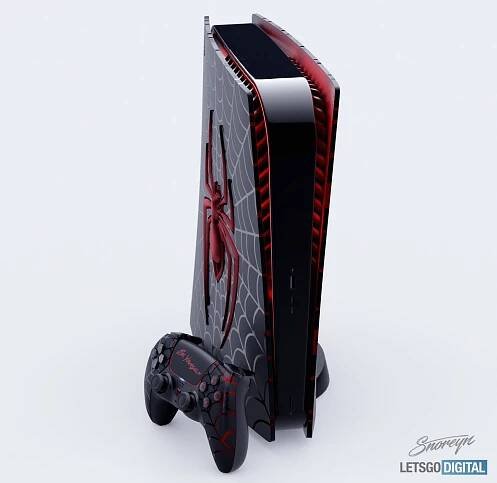 PlayStation 5 Spider-Man Miles Morales Limited Edition console | LetsGoDigital