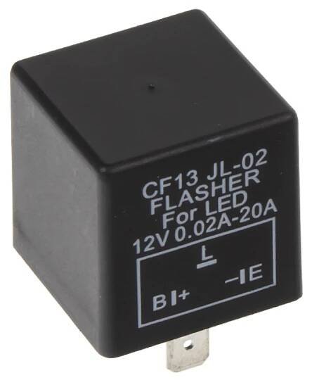 Elektronický přerušovač blinkrů, 12V, 3 kontakty 46060