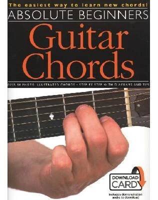 Absolute Beginners - GUITAR CHORDS + Audio Online / Kytarové akordy pro úplné začátečníky
